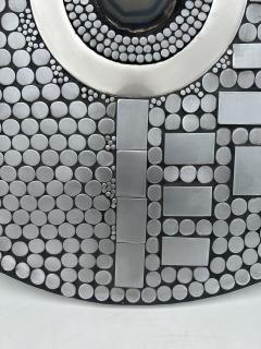 Raf Verjans Aluminum Brutalist Mosaic Coffee Table - 3134169