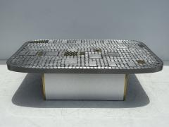 Raf Verjans Mosaic Aluminum Coffee Table by Raf Verjans - 3678729