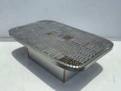 Raf Verjans Mosaic Aluminum Coffee Table by Raf Verjans - 3678732