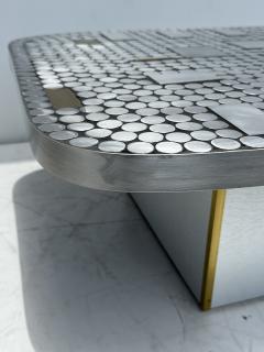 Raf Verjans Mosaic Aluminum Coffee Table by Raf Verjans - 3678733