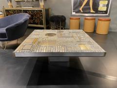 Raf Verjans Raf Verjans Brutalist Mosaic Square Coffee Table - 2994700