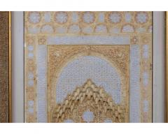 Rafael Contreras A Large Spanish Alhambra Architectural Model Plaque - 3210643