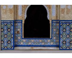 Rafael Contreras A Large Spanish Alhambra Architectural Model Plaque - 3210645