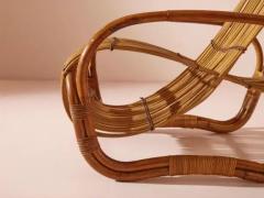 Raffaella Crespi Raffaella Crespi attributed bamboo lounge chair Italy 1960s - 3473093