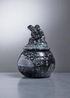 Ragnhild Godenius ceramic jar - 4729914