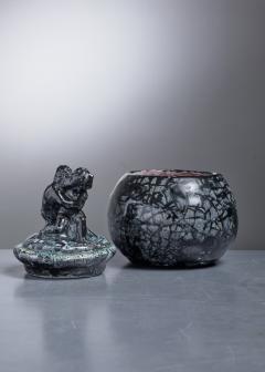 Ragnhild Godenius ceramic jar - 4729916