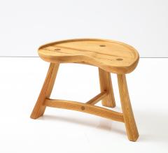 Ragnvald Krogen s Norwegian Pine Stool Krogen s M bler Ca 1950s - 2582265