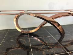Railis Kotlevs Contemporary Apate Sideboard in Marble Oak Copper by Railis Kotlevs - 2324013