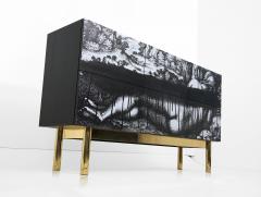 Railis Kotlevs Contemporary Cause Sideboard in Black Brass - 2411563