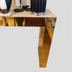 Railis Kotlevs Large bespoke gold console table by Railis Kotlevs - 4099481