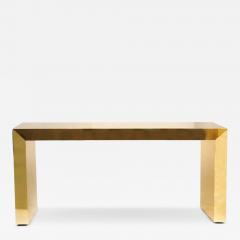 Railis Kotlevs Large bespoke gold console table by Railis Kotlevs - 4101783