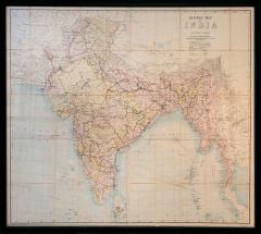 Railway Map of India  - 3444717