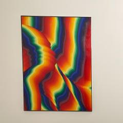 Rainbow Night 7 by Ay O Japan Circa 1970 - 1442303