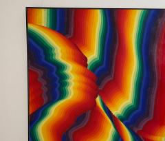 Rainbow Night 7 by Ay O Japan Circa 1970 - 1442304