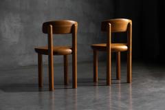 Rainer Daumiller Pine Dining Chairs by Rainer Daumiller For Hirtshals Savvaerk Denmark 1970s - 4549517