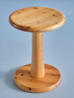 Rainer Daumiller Rainer Daumiller Stool Side Table in Pine Hirtshals Savv rk Denmark 1970s - 3366671