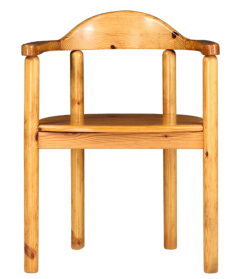 Rainer Daumiller Set four Rainer Daumiller solid pine dining chairs Hirtshals - 2979439