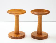 Rainer Daumiller Two Rainer Daumiller Pine Stools Circa 1970s - 2582304