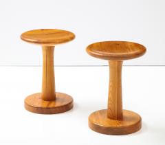 Rainer Daumiller Two Rainer Daumiller Pine Stools Circa 1970s - 2582305