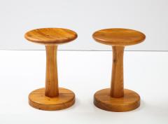 Rainer Daumiller Two Rainer Daumiller Pine Stools Circa 1970s - 2582311