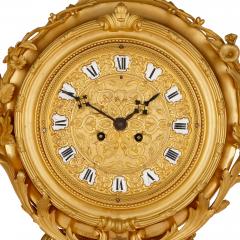 Raingo Fr res Napoleon III period gilt bronze clock and barometer attributed to Raingo Fr res - 2500491