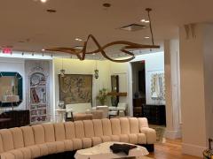 Raka Studio Contemporary Organic Modern Chandelier Bentwood LED 21st C  - 3993095