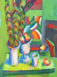 Ralph Eugene Della Volpe Snake Plant Still Life  - 519470