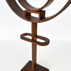 Ralph Wickstrom Abstract Steel Sculpture Reliquary Guardian  - 3016004