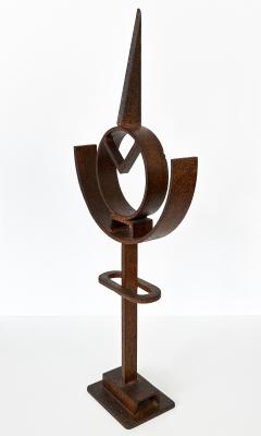 Ralph Wickstrom Abstract Steel Sculpture Reliquary Guardian  - 3016007
