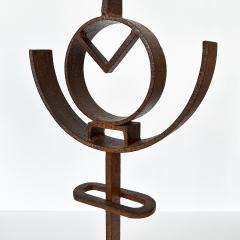 Ralph Wickstrom Abstract Steel Sculpture Reliquary Guardian  - 3016008