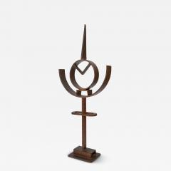 Ralph Wickstrom Abstract Steel Sculpture Reliquary Guardian  - 3017485