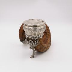 Ram s Horn Snuff Mull Scottish Circa 1890 - 3986324