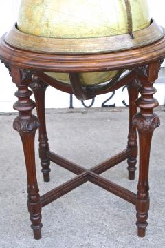 Rand McNally Terrestrial Globe on Mahogany Base - 1805588