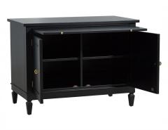 Randal Tysinger Ebonized Chest with pullout shelf - 1998179