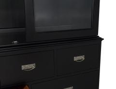 Randal Tysinger Modern Ebonized China Display Cabinet - 1994492