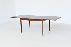 Randers M belfabrik Randers Mobelfabrik rosewood extendable dining table Denmark 1960 - 3713719