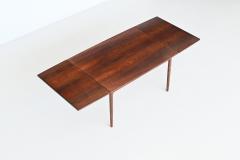 Randers M belfabrik Randers Mobelfabrik rosewood extendable dining table Denmark 1960 - 3713723