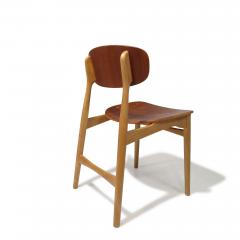 Randers Stolefabrik Six Restored Jens Hjorth Beech and Teak Mid century Danish Dining Chairs - 3812155