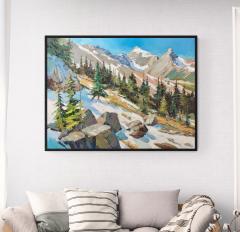 Randy Hayashi Path to Parker Ridge - 4534193