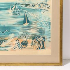 Raoul Dufy Post Impressionist Lithograh entitled LE HAVRE by Raoul Dufy - 3899279