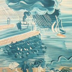 Raoul Dufy Post Impressionist Lithograh entitled LE HAVRE by Raoul Dufy - 3899292