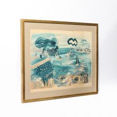 Raoul Dufy Post Impressionist Lithograh entitled LE HAVRE by Raoul Dufy - 3899324