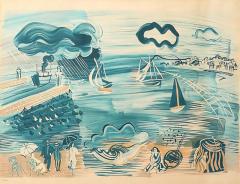 Raoul Dufy Post Impressionist Lithograh entitled LE HAVRE by Raoul Dufy - 3900488