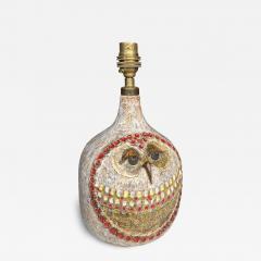 Raphael Giarrusso Ceramic Lamp by Rapha l Giarrusso France 1960s - 4634702