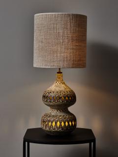 Raphael Giarrusso Giarusso Bottle Shaped Table Lamp with Dedar Lamp Shade - 3147475