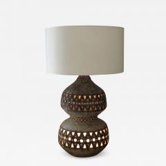 Raphael Giarrusso Raphael Giarrusso French Ceramic Table Lamp Accolay 1967 - 926778