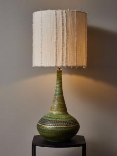 Raphael Giarrusso Tall Green Table Lamp by Rapha l Giarrusso - 3283552