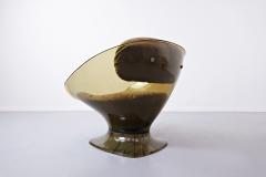 Raphael Raffel Pair Of Raphael Raffel Lucite Pod Amrchairs 1960s - 1833076