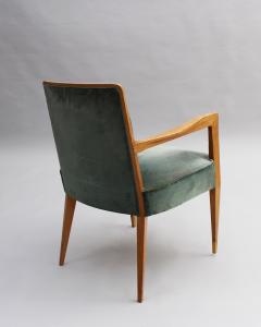 Raphael Raffel Pair of Fine French 1950s Armchairs by Raphael - 4349178