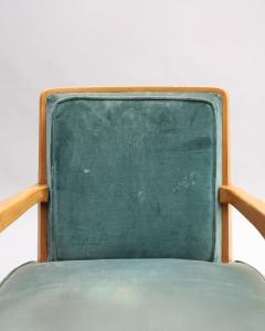 Raphael Raffel Pair of Fine French 1950s Armchairs by Raphael - 4349179